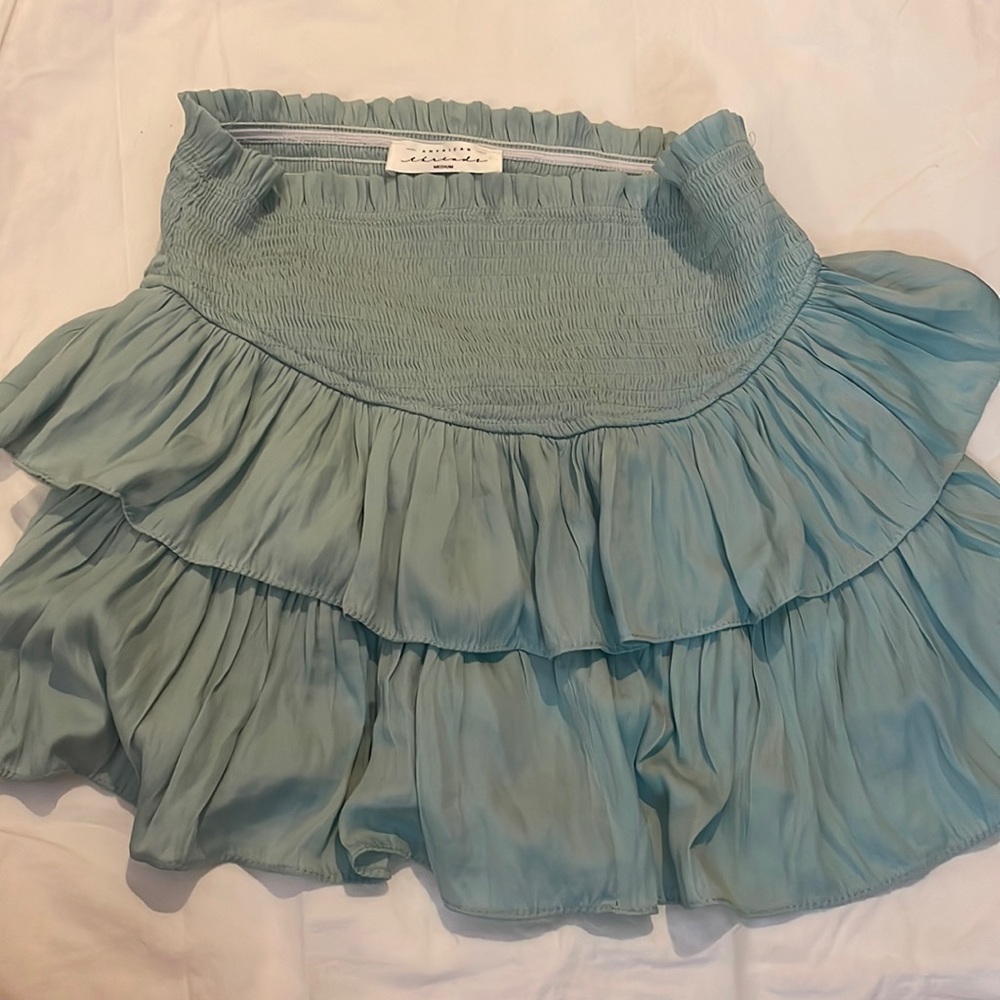American threads teal skirt size medium